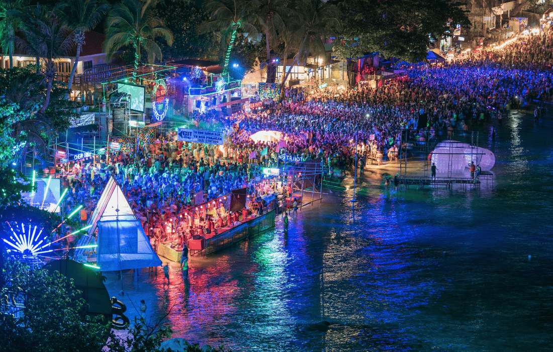Thailand Trip with Full Moon Party at Koh Samui